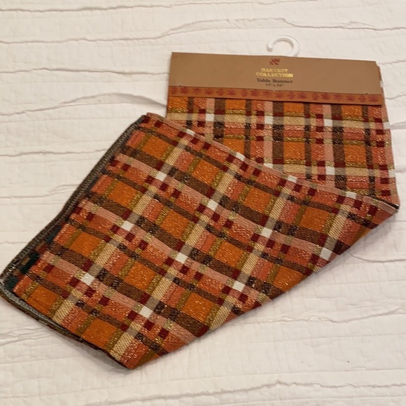 HARVEST Collection NWT Table Runner Place Matts Home Decor Set Fall Holiday NEW - Picture 2 of 13